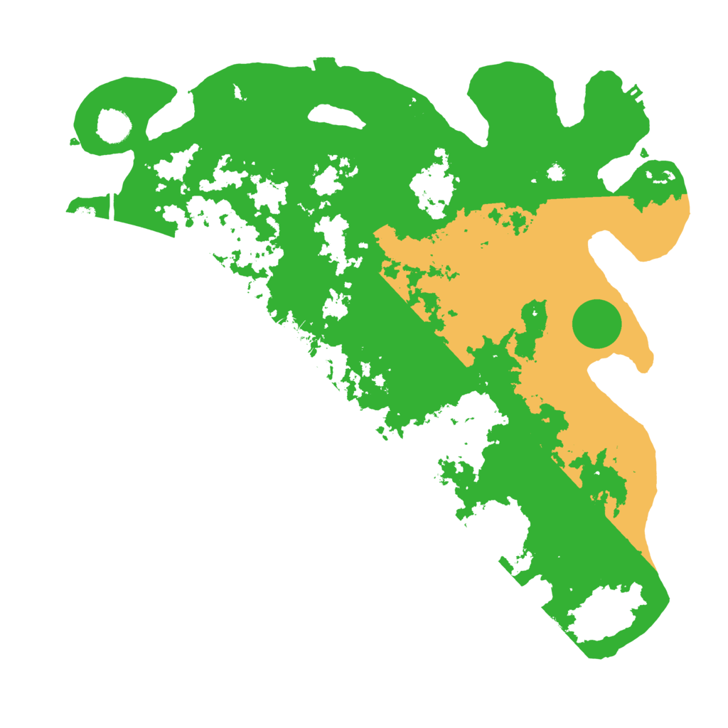 Biome Rust Map: Procedural Map, Size: 3900, Seed: 54097772