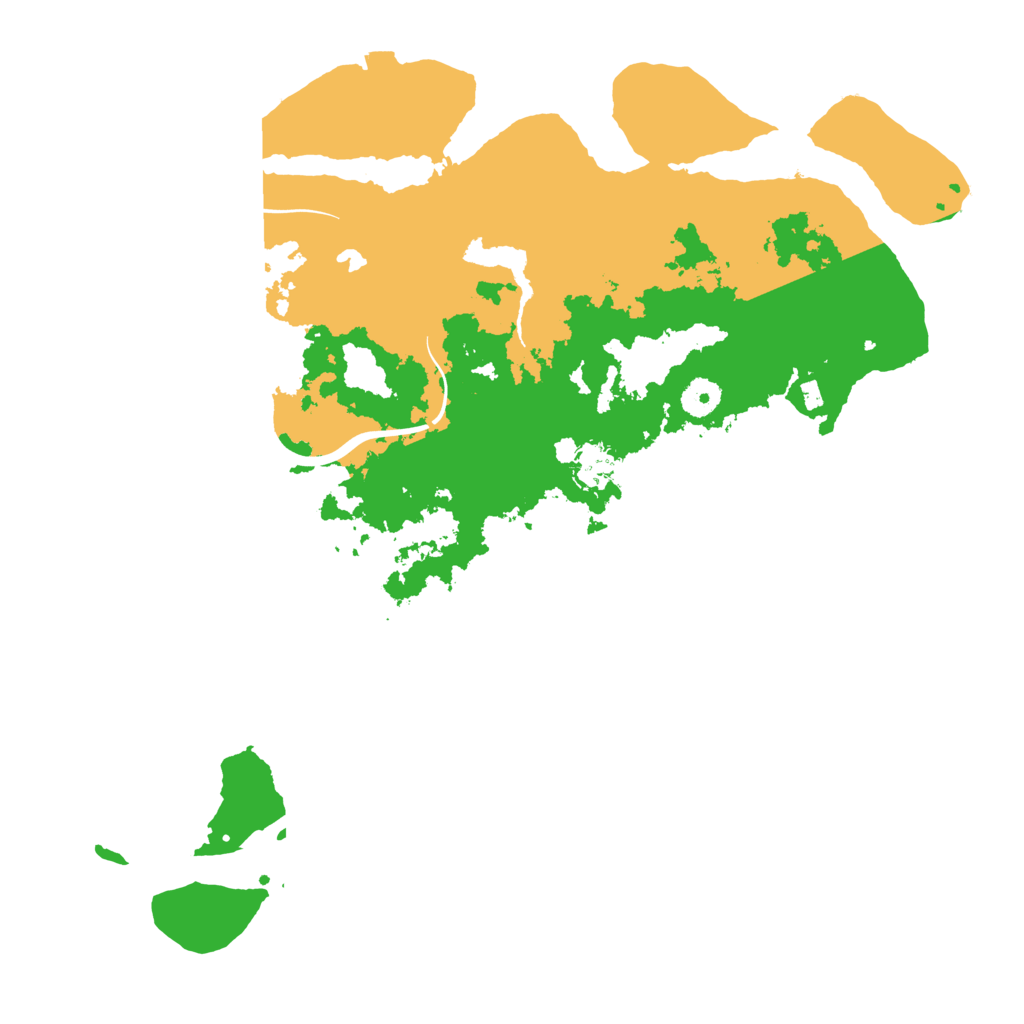 Biome Rust Map: Procedural Map, Size: 4000, Seed: 648250