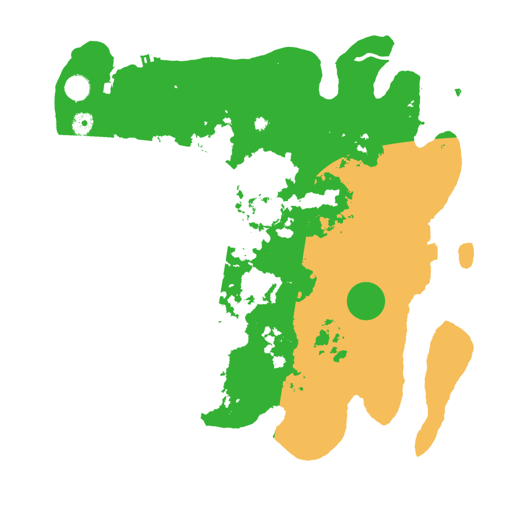 Biome Rust Map: Procedural Map, Size: 3500, Seed: 1182152321