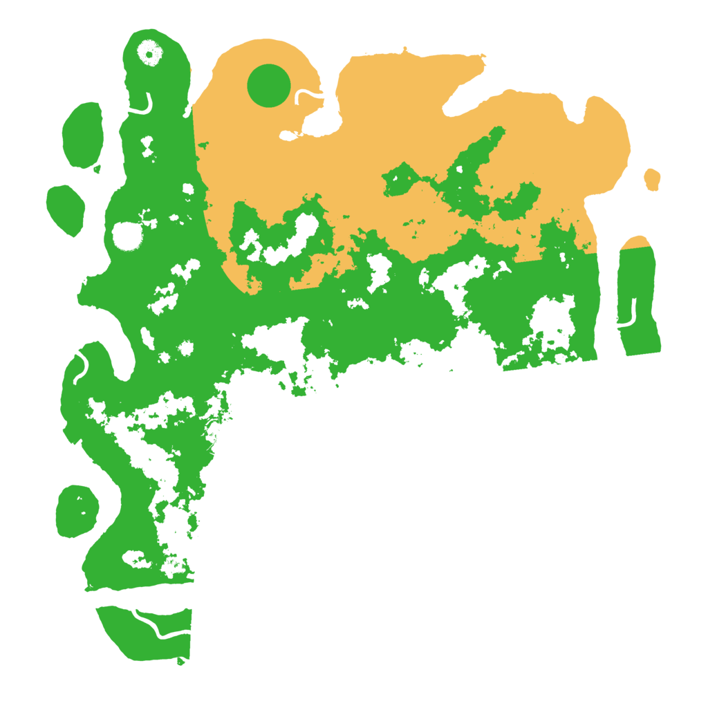 Biome Rust Map: Procedural Map, Size: 4300, Seed: 58250972