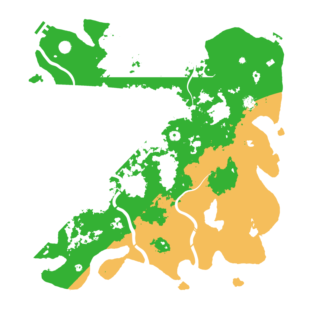 Biome Rust Map: Procedural Map, Size: 4300, Seed: 11028896