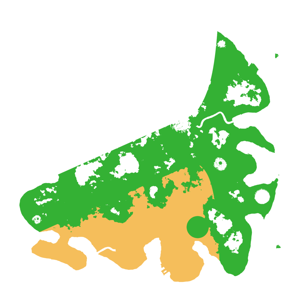 Biome Rust Map: Procedural Map, Size: 3600, Seed: 927865194