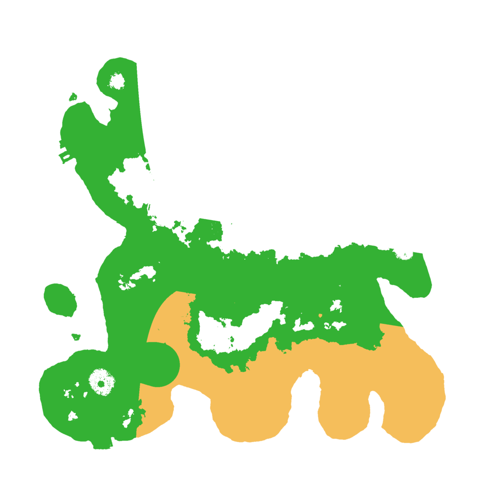 Biome Rust Map: Procedural Map, Size: 3000, Seed: 47952