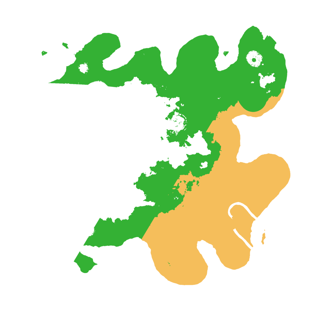 Biome Rust Map: Procedural Map, Size: 3000, Seed: 86275686