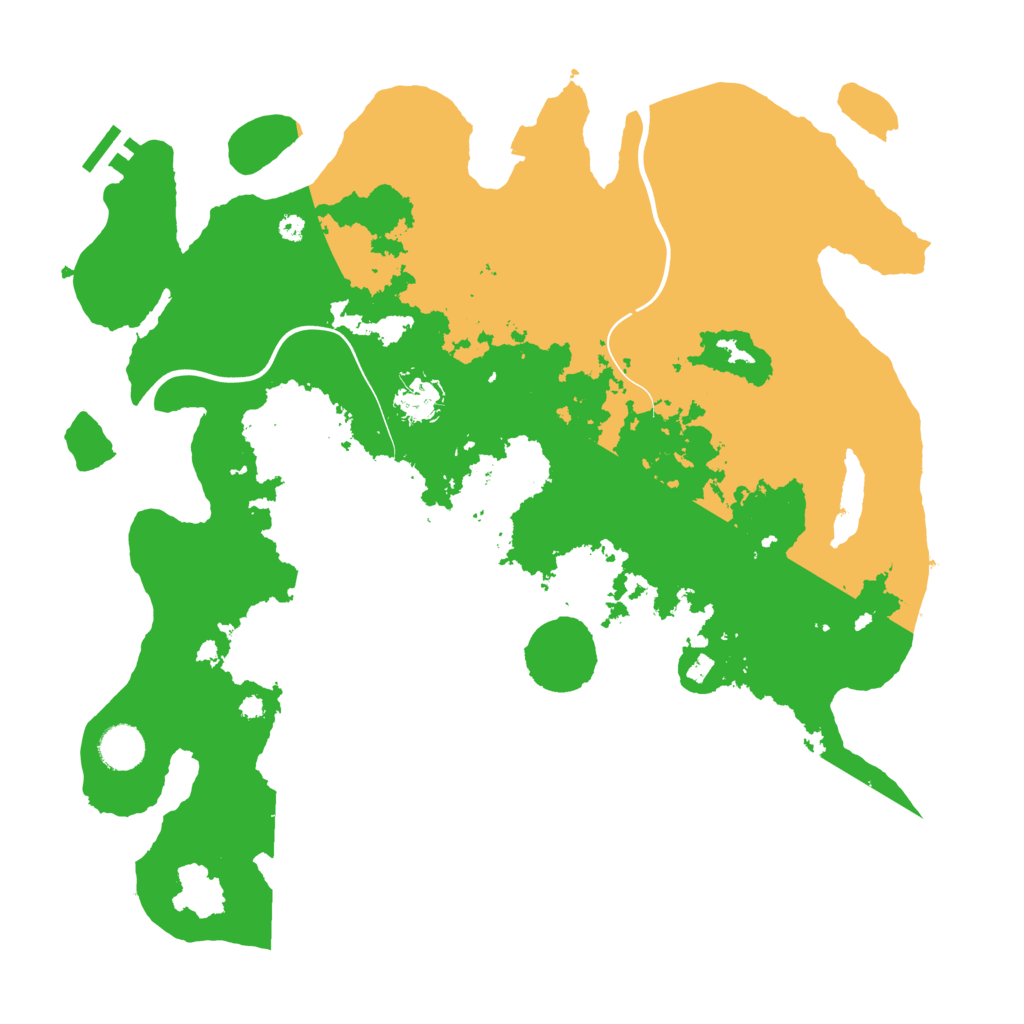 Biome Rust Map: Procedural Map, Size: 3950, Seed: 59614283