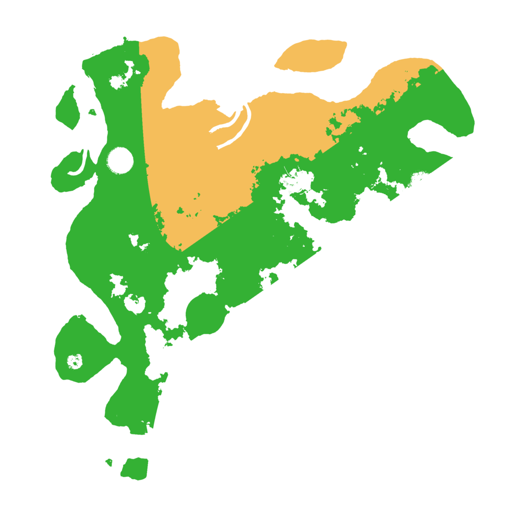 Biome Rust Map: Procedural Map, Size: 3500, Seed: 75945179