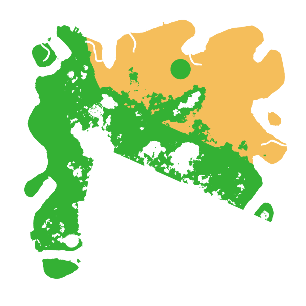 Biome Rust Map: Procedural Map, Size: 4000, Seed: 38630738