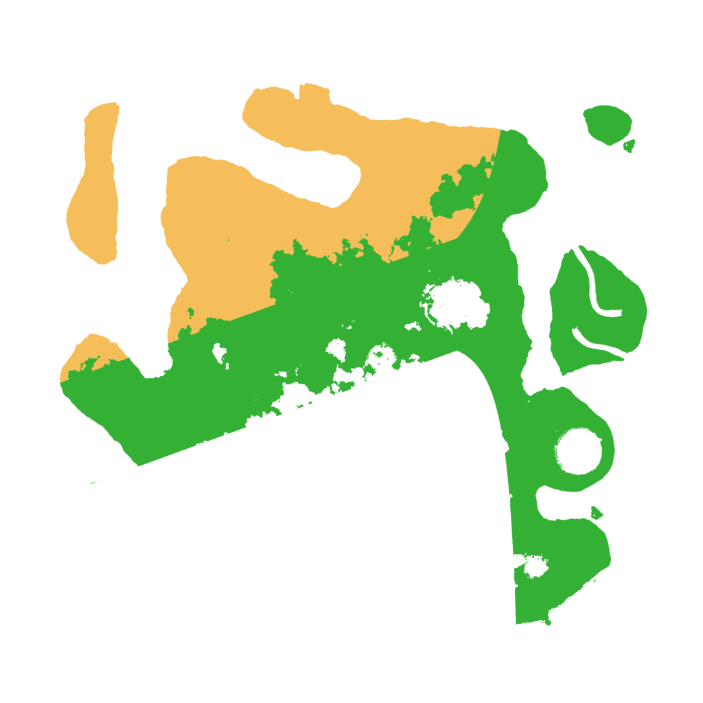 Biome Rust Map: Procedural Map, Size: 2700, Seed: 1366849494