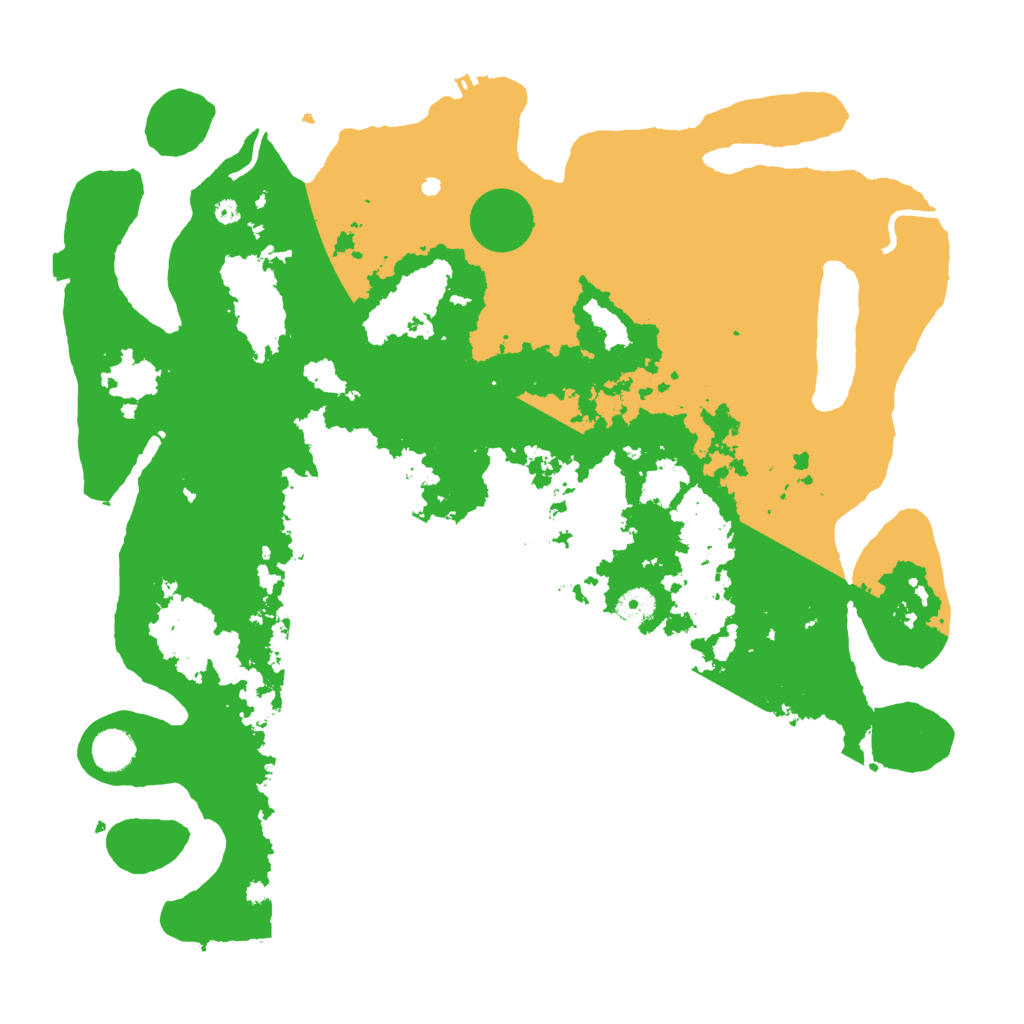 Biome Rust Map: Procedural Map, Size: 4250, Seed: 38197446