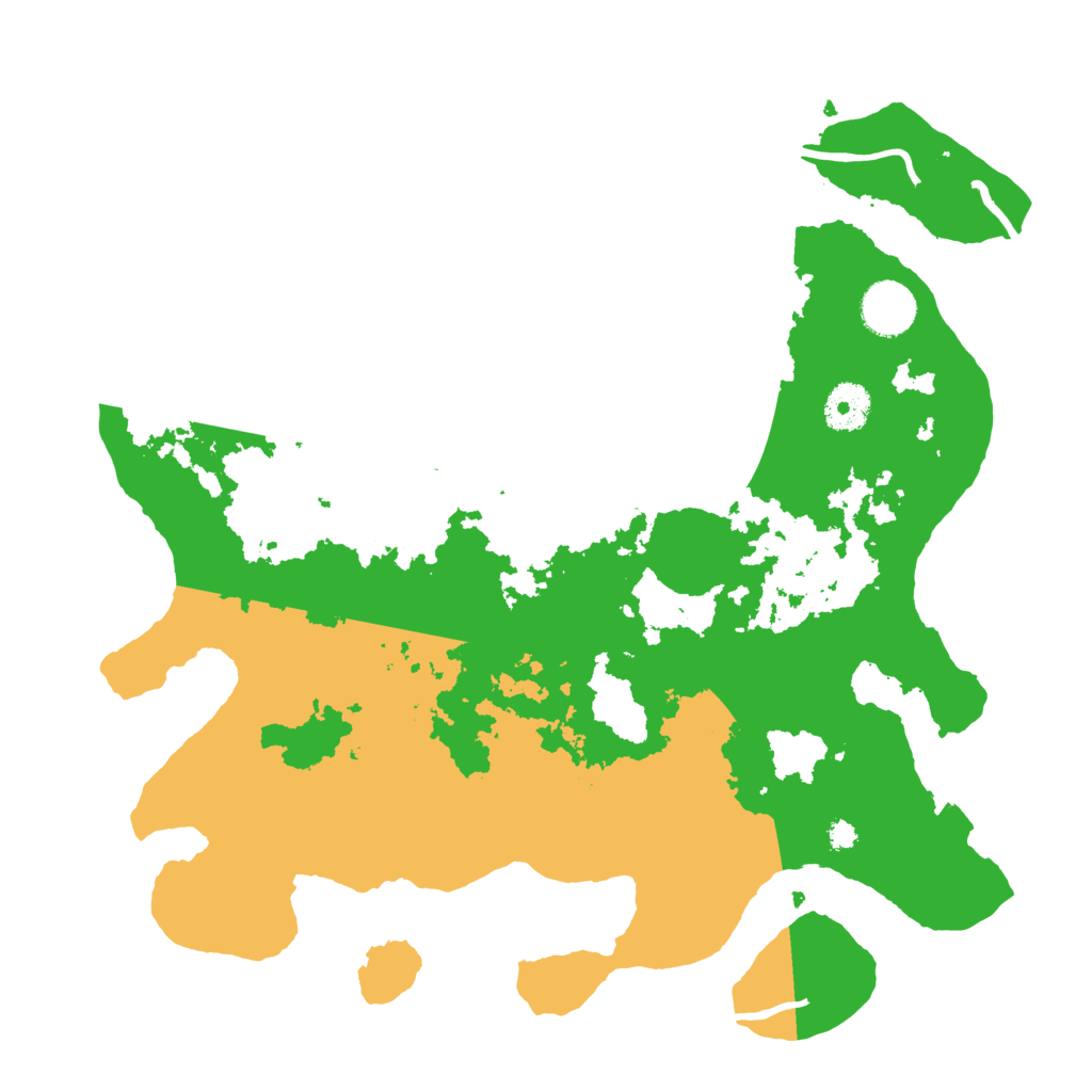 Biome Rust Map: Procedural Map, Size: 3500, Seed: 1367304900