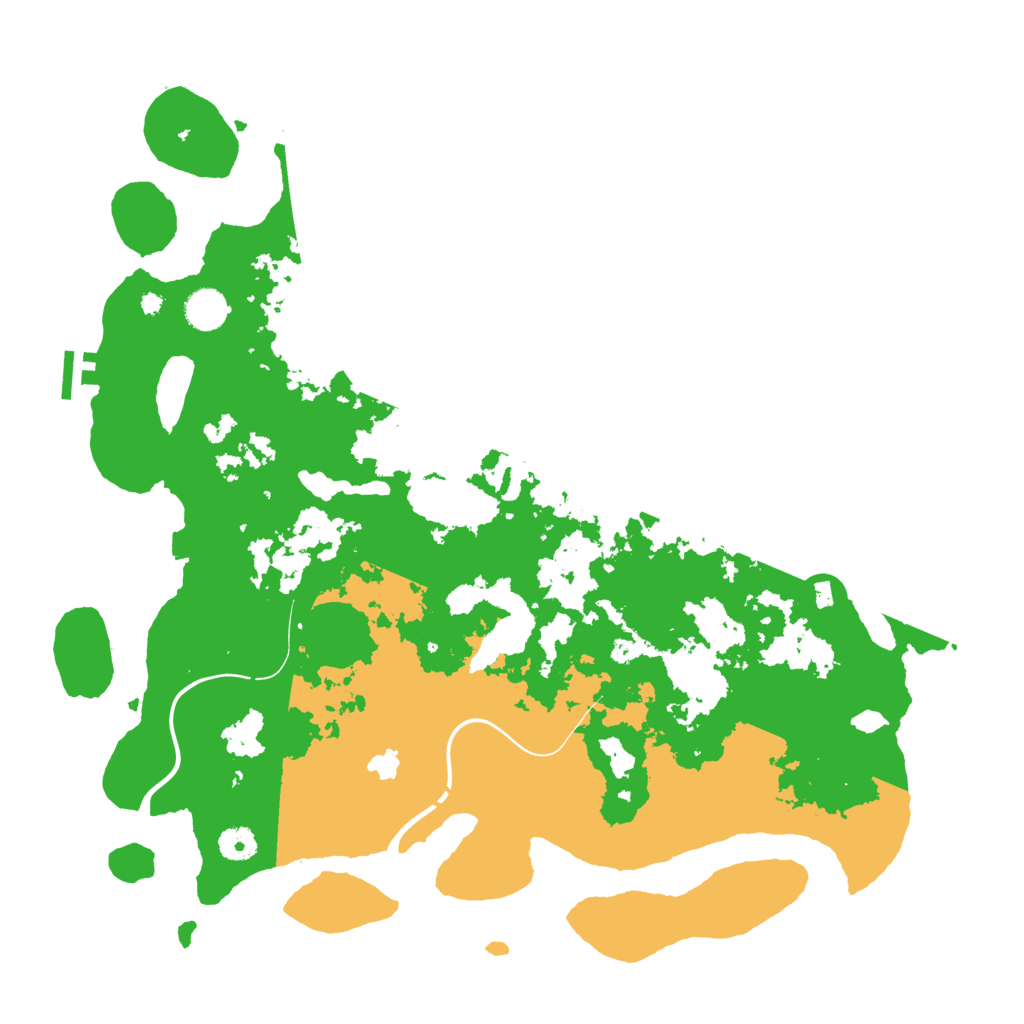 Biome Rust Map: Procedural Map, Size: 4250, Seed: 66014461