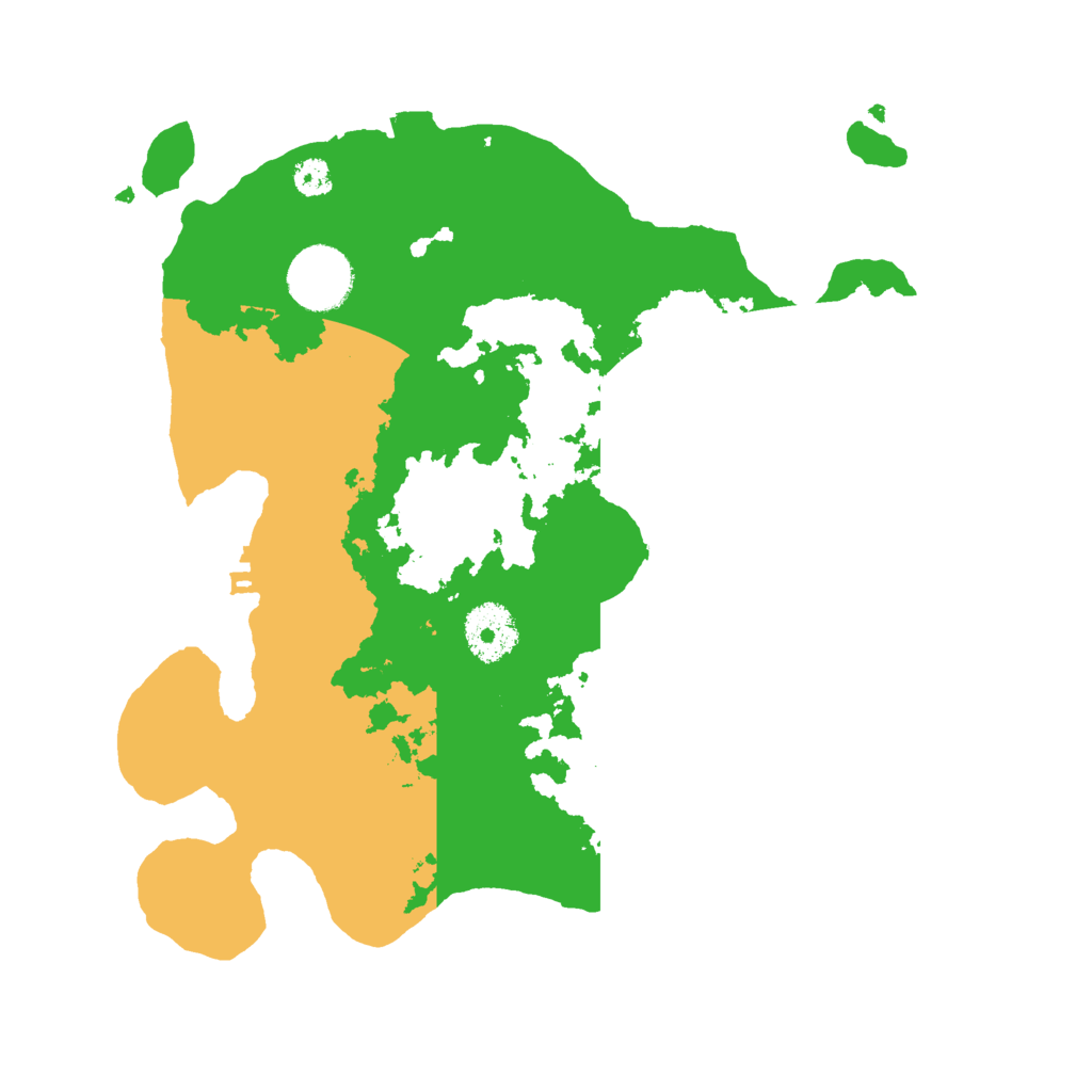 Biome Rust Map: Procedural Map, Size: 3000, Seed: 859062771