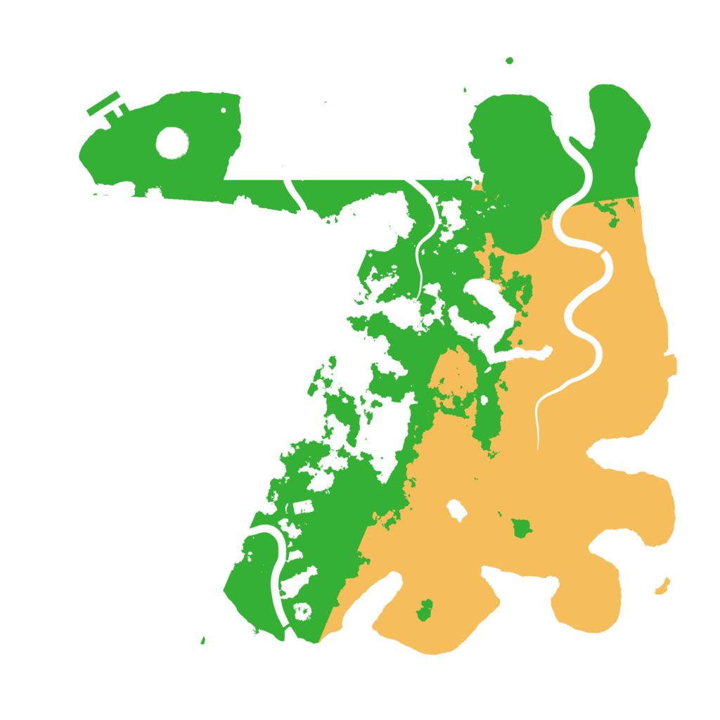 Biome Rust Map: Procedural Map, Size: 4000, Seed: 2013878372