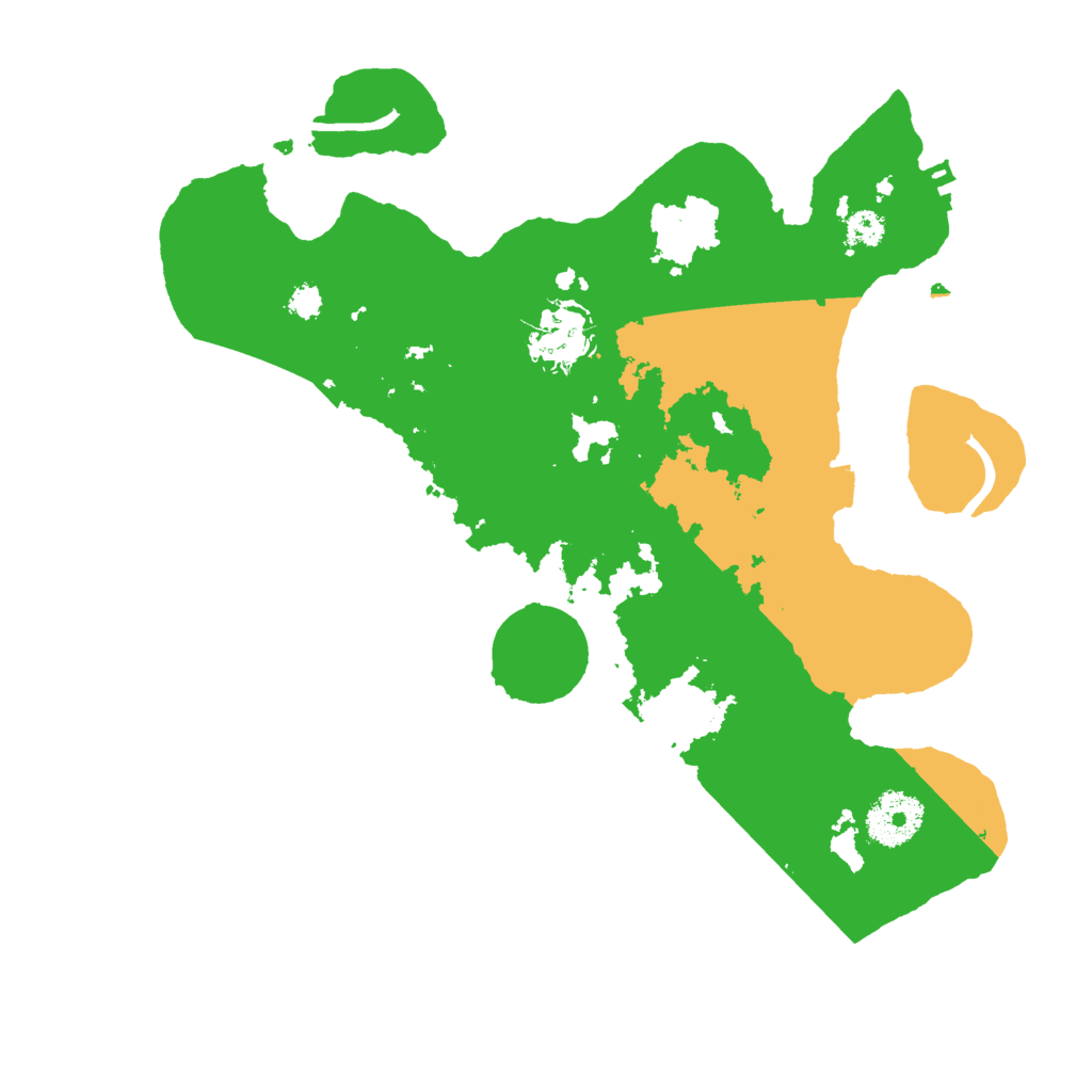 Biome Rust Map: Procedural Map, Size: 3000, Seed: 34534567