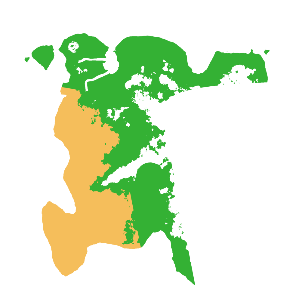 Biome Rust Map: Procedural Map, Size: 3000, Seed: 936963415
