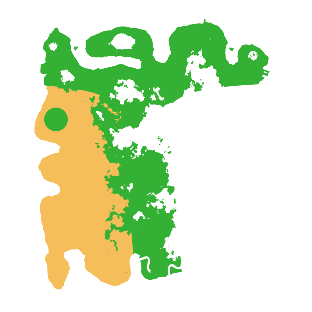 Biome Rust Map: Procedural Map, Size: 3500, Seed: 1946640250