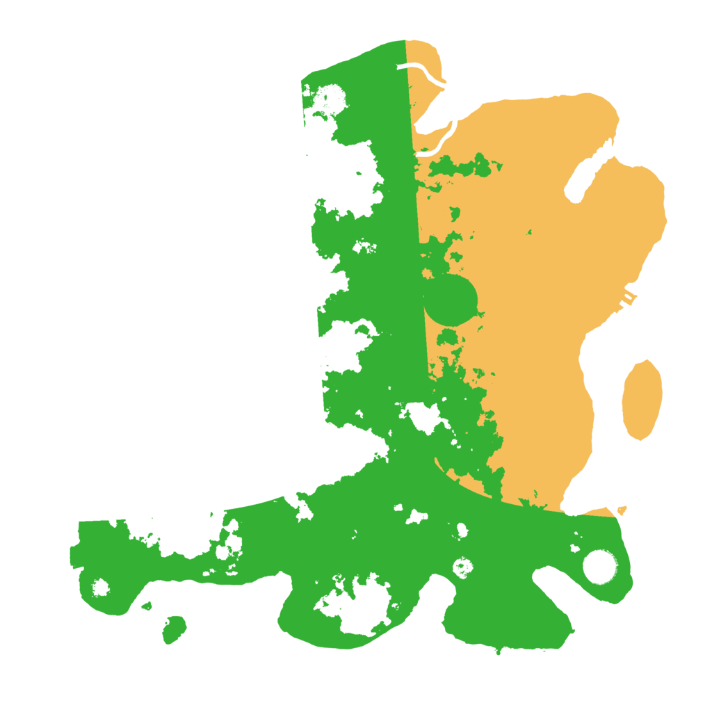 Biome Rust Map: Procedural Map, Size: 3700, Seed: 2058679029