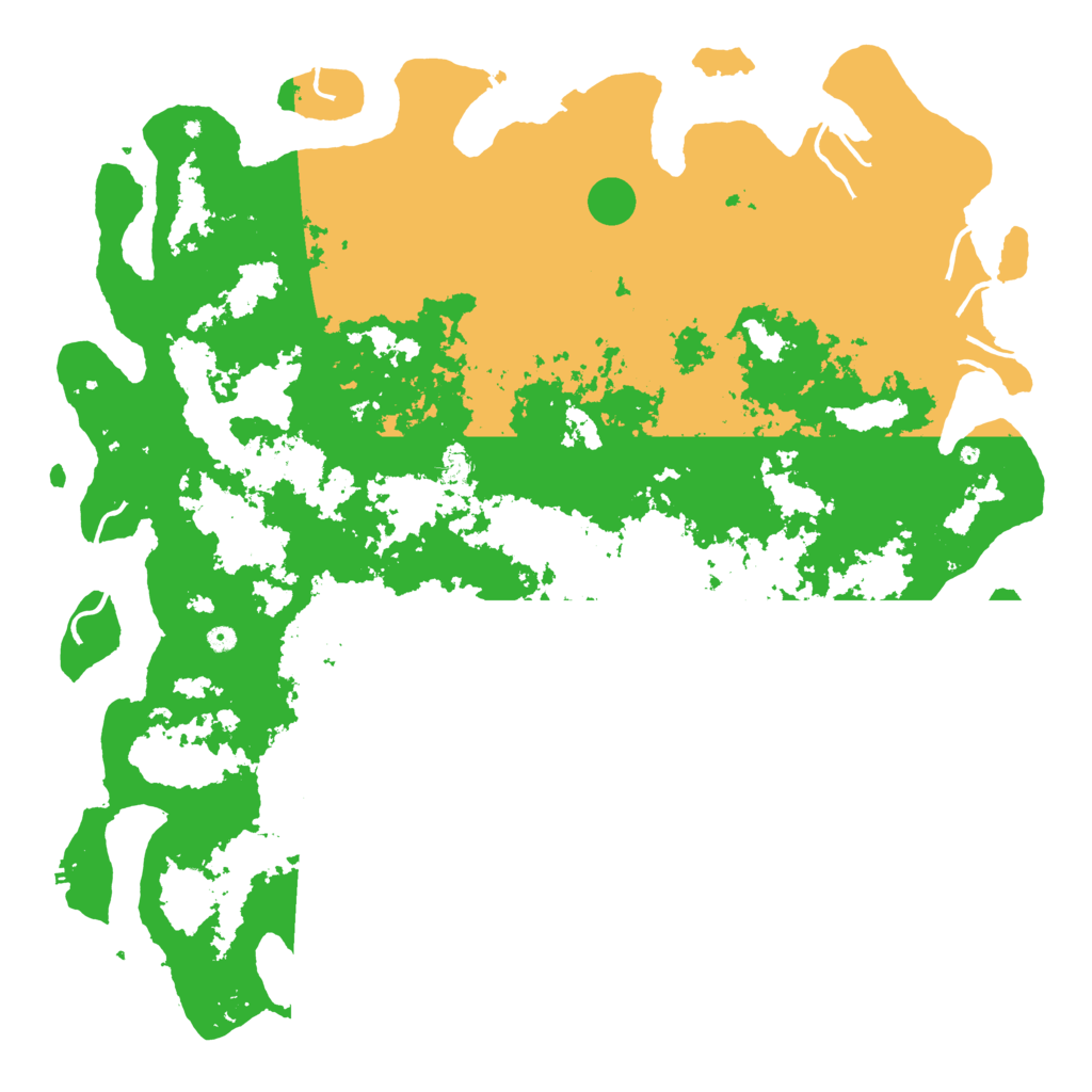 Biome Rust Map: Procedural Map, Size: 6000, Seed: 582193151