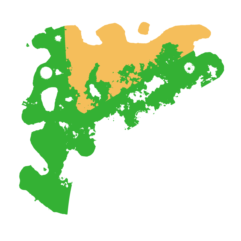 Biome Rust Map: Procedural Map, Size: 3500, Seed: 443199458