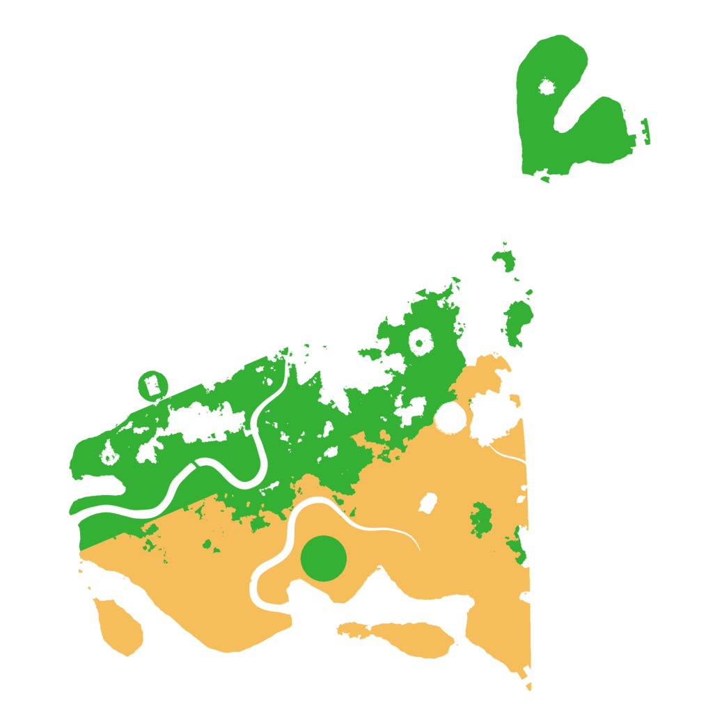 Biome Rust Map: Procedural Map, Size: 4096, Seed: 10104