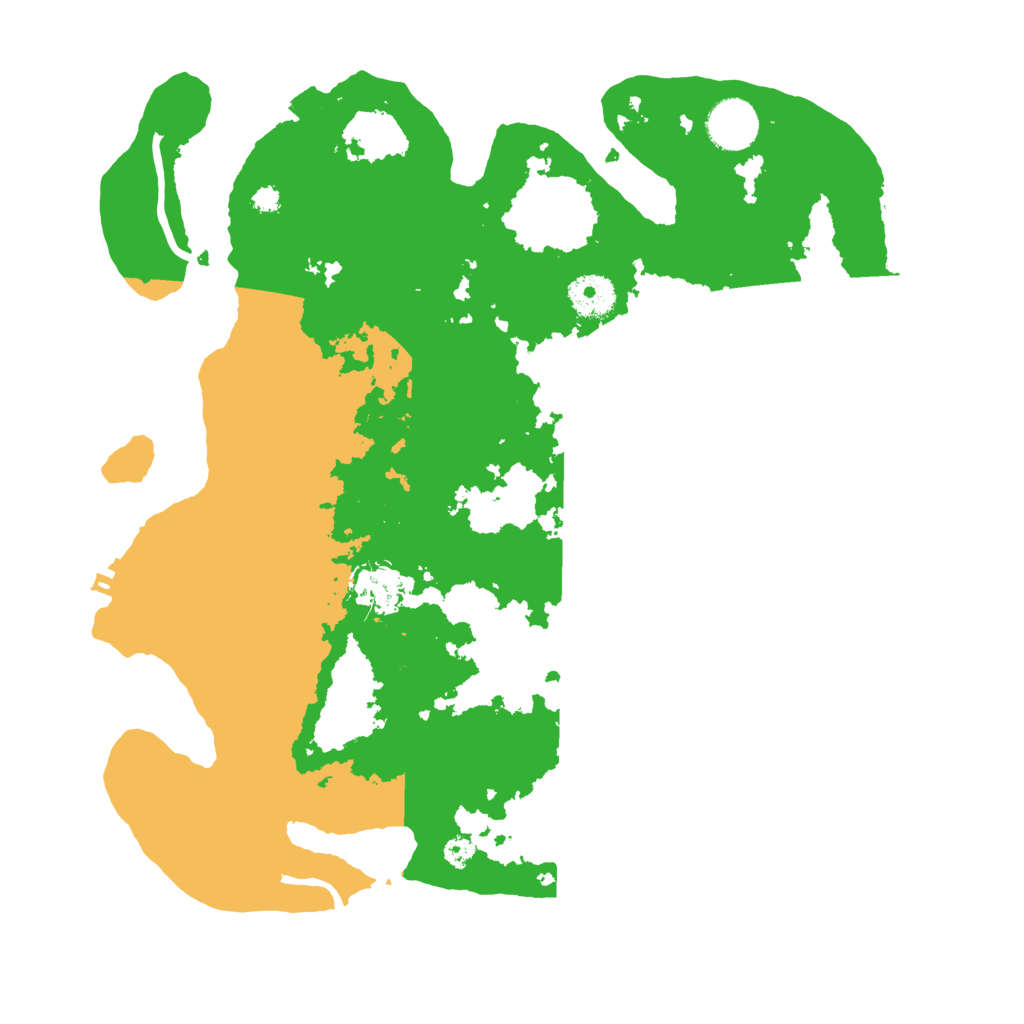 Biome Rust Map: Procedural Map, Size: 3500, Seed: 1478431591
