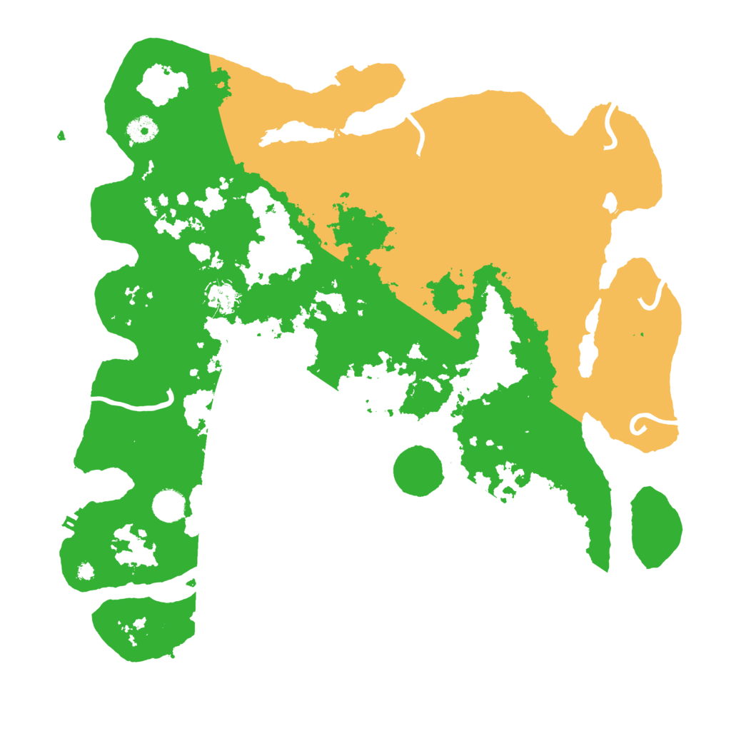 Biome Rust Map: Procedural Map, Size: 3950, Seed: 65799288