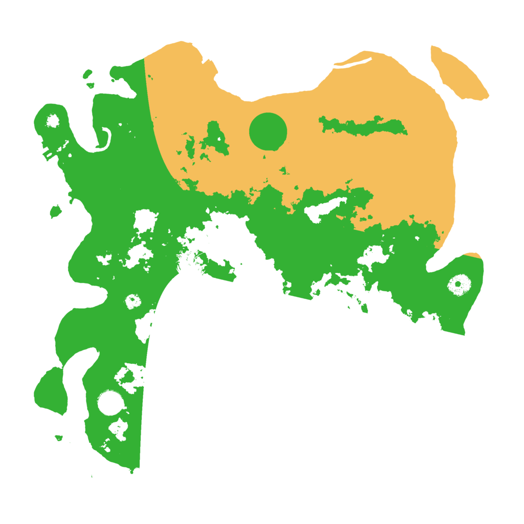 Biome Rust Map: Procedural Map, Size: 3650, Seed: 2067942438