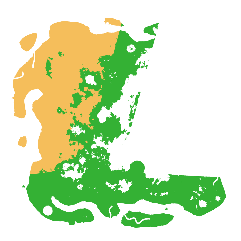 Biome Rust Map: Procedural Map, Size: 4400, Seed: 46806974