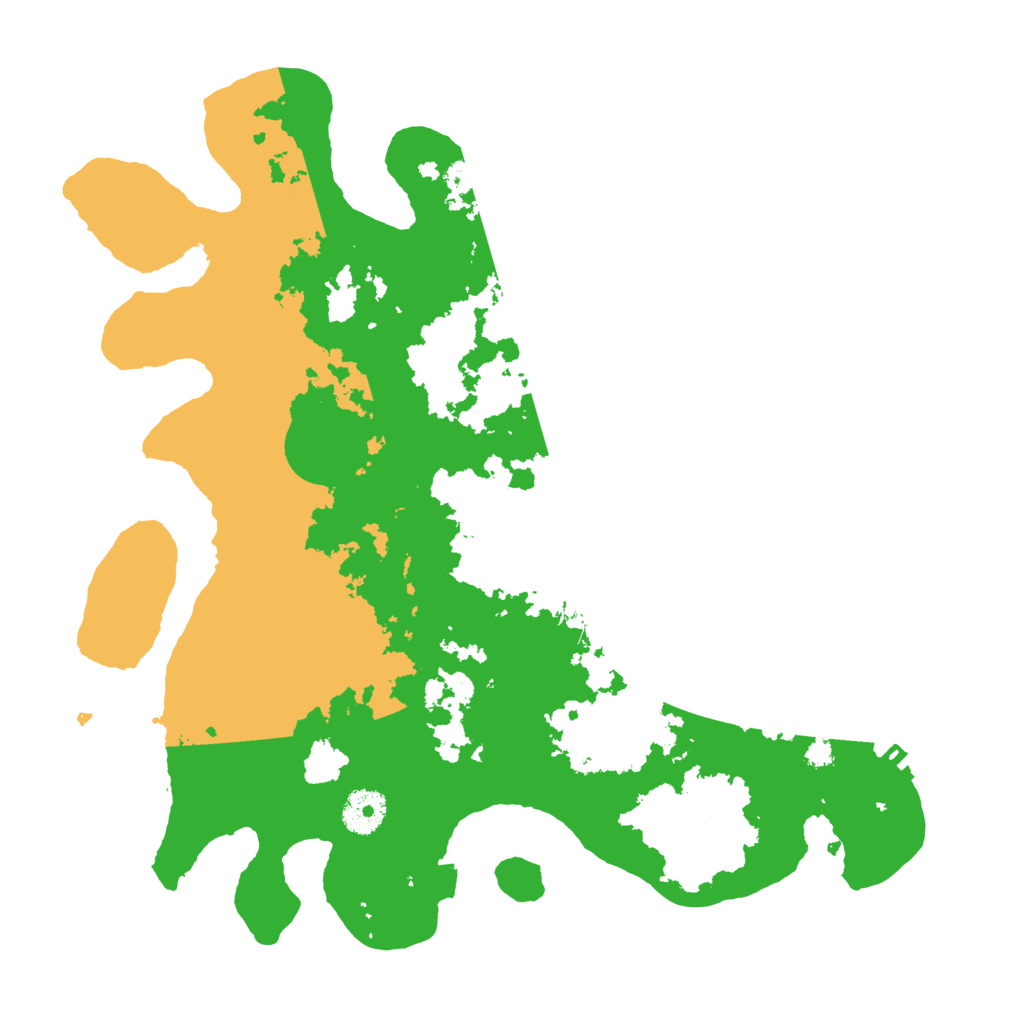 Biome Rust Map: Procedural Map, Size: 3500, Seed: 1698128018