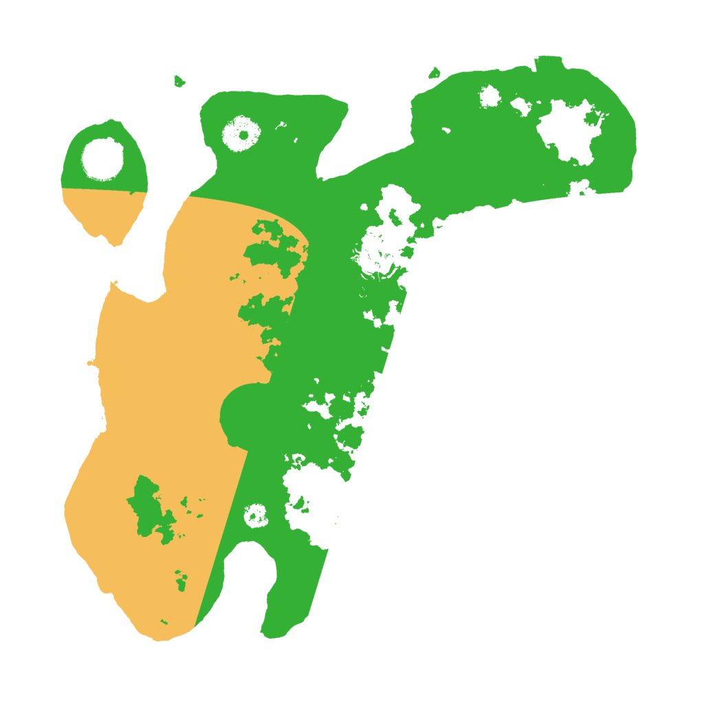 Biome Rust Map: Procedural Map, Size: 3000, Seed: 1681066337