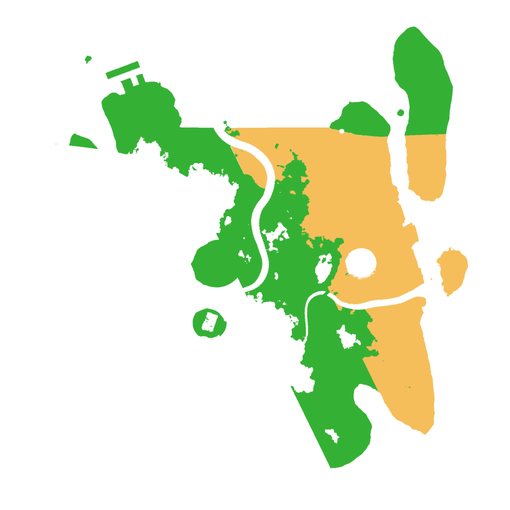Biome Rust Map: Procedural Map, Size: 3000, Seed: 1116886170