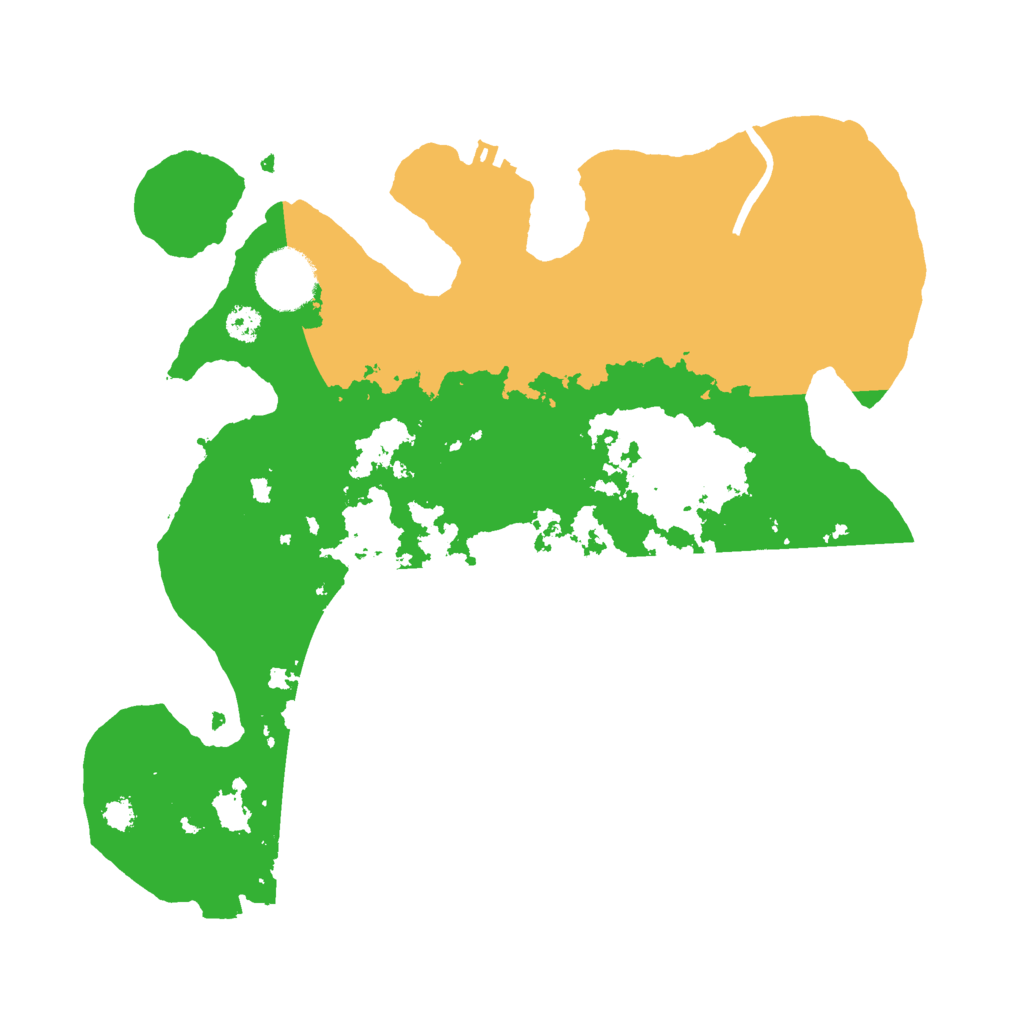 Biome Rust Map: Procedural Map, Size: 3000, Seed: 26226