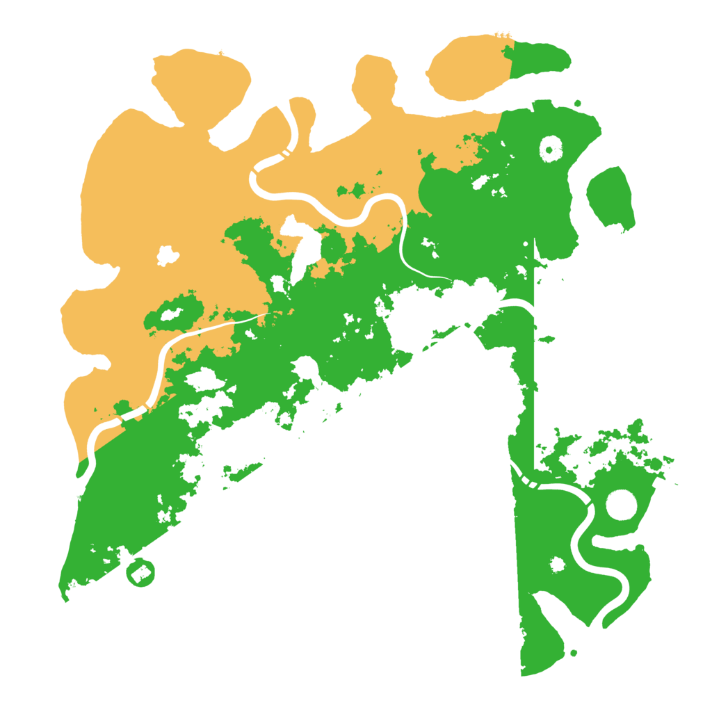 Biome Rust Map: Procedural Map, Size: 4250, Seed: 1612937832