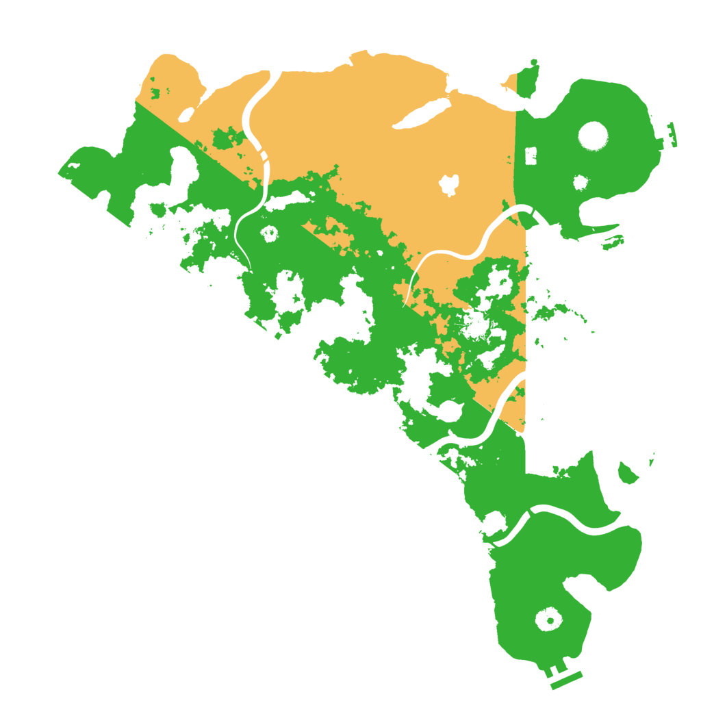 Biome Rust Map: Procedural Map, Size: 4250, Seed: 31337