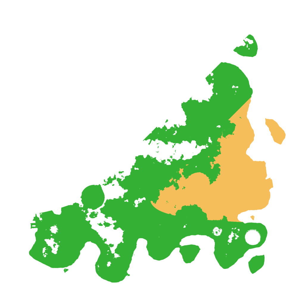 Biome Rust Map: Procedural Map, Size: 3500, Seed: 1951431266