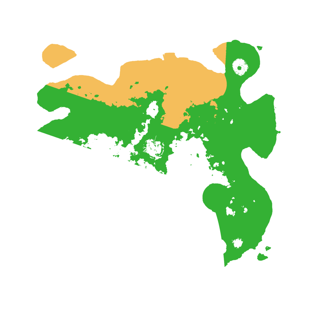 Biome Rust Map: Procedural Map, Size: 3000, Seed: 7149825