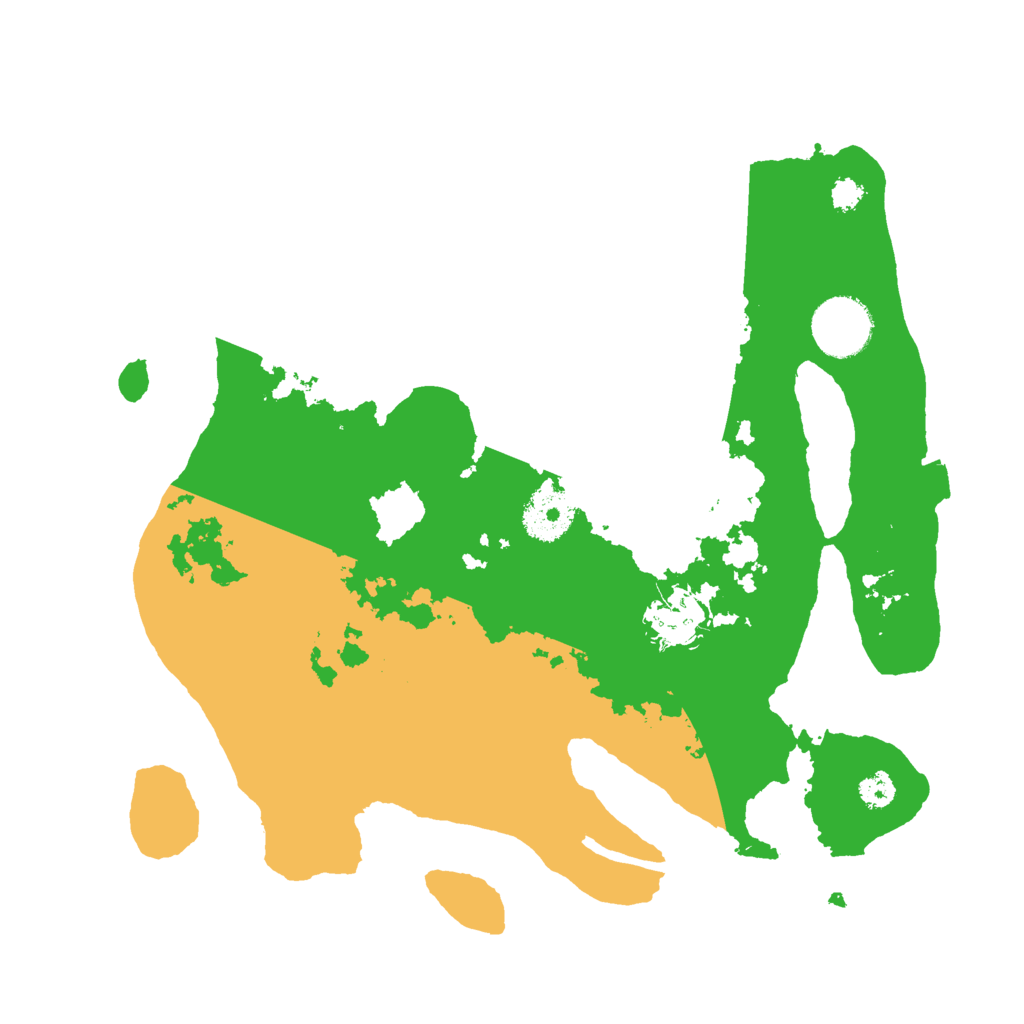 Biome Rust Map: Procedural Map, Size: 3000, Seed: 54846541