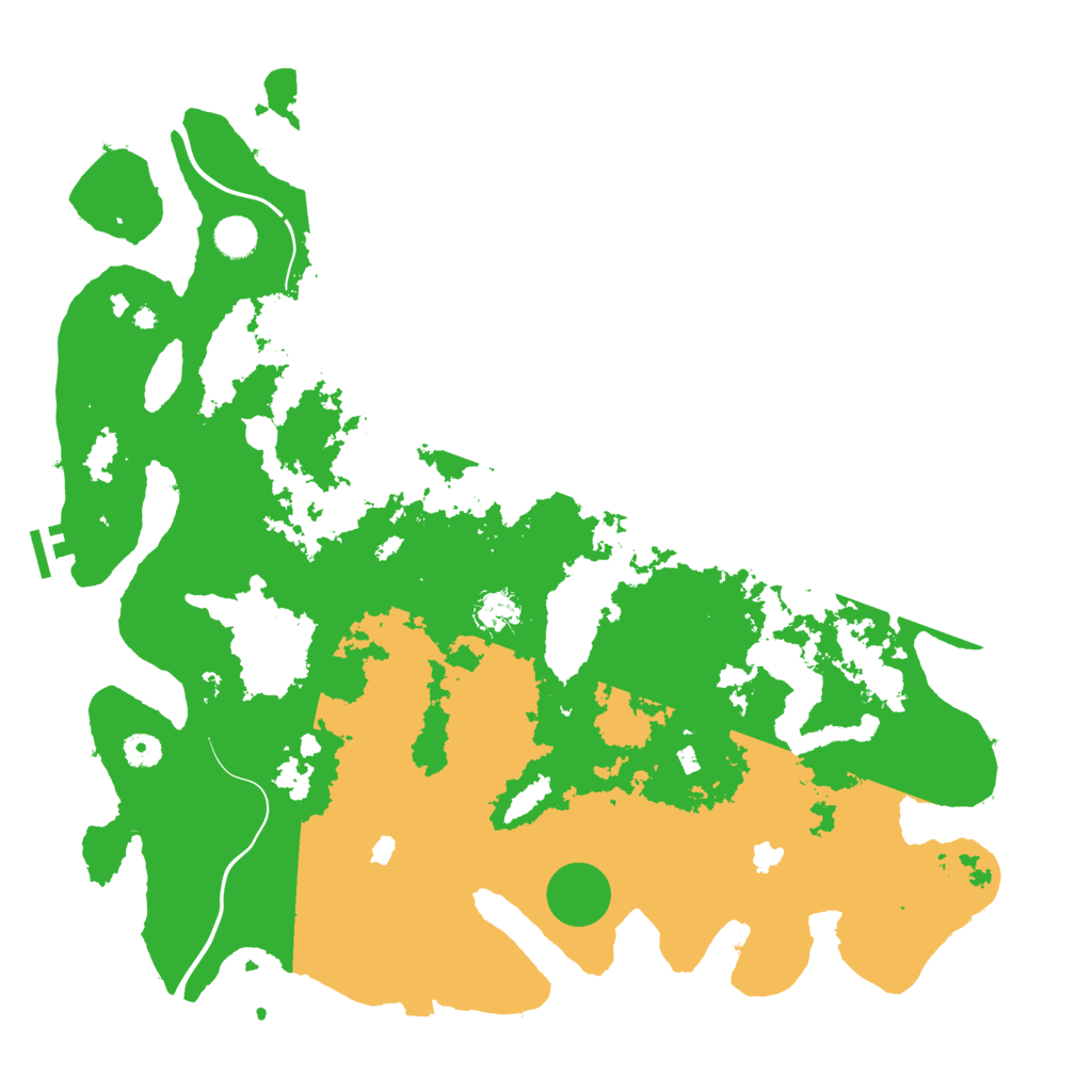 Biome Rust Map: Procedural Map, Size: 4500, Seed: 1571108291