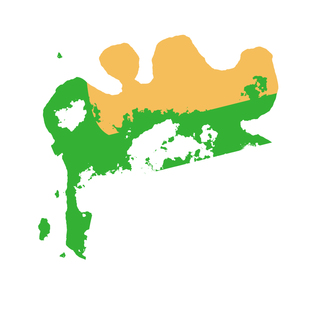 Biome Rust Map: Procedural Map, Size: 2850, Seed: 60948