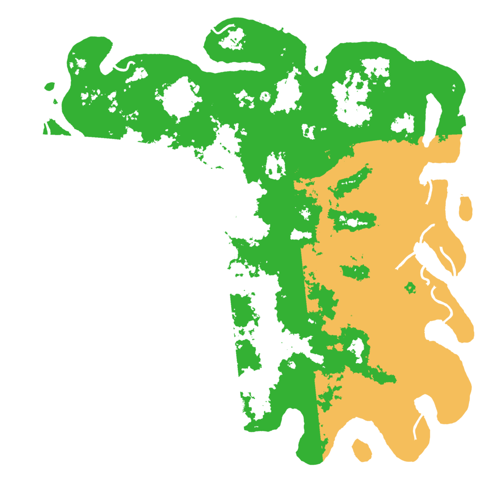 Biome Rust Map: Procedural Map, Size: 5000, Seed: 4733