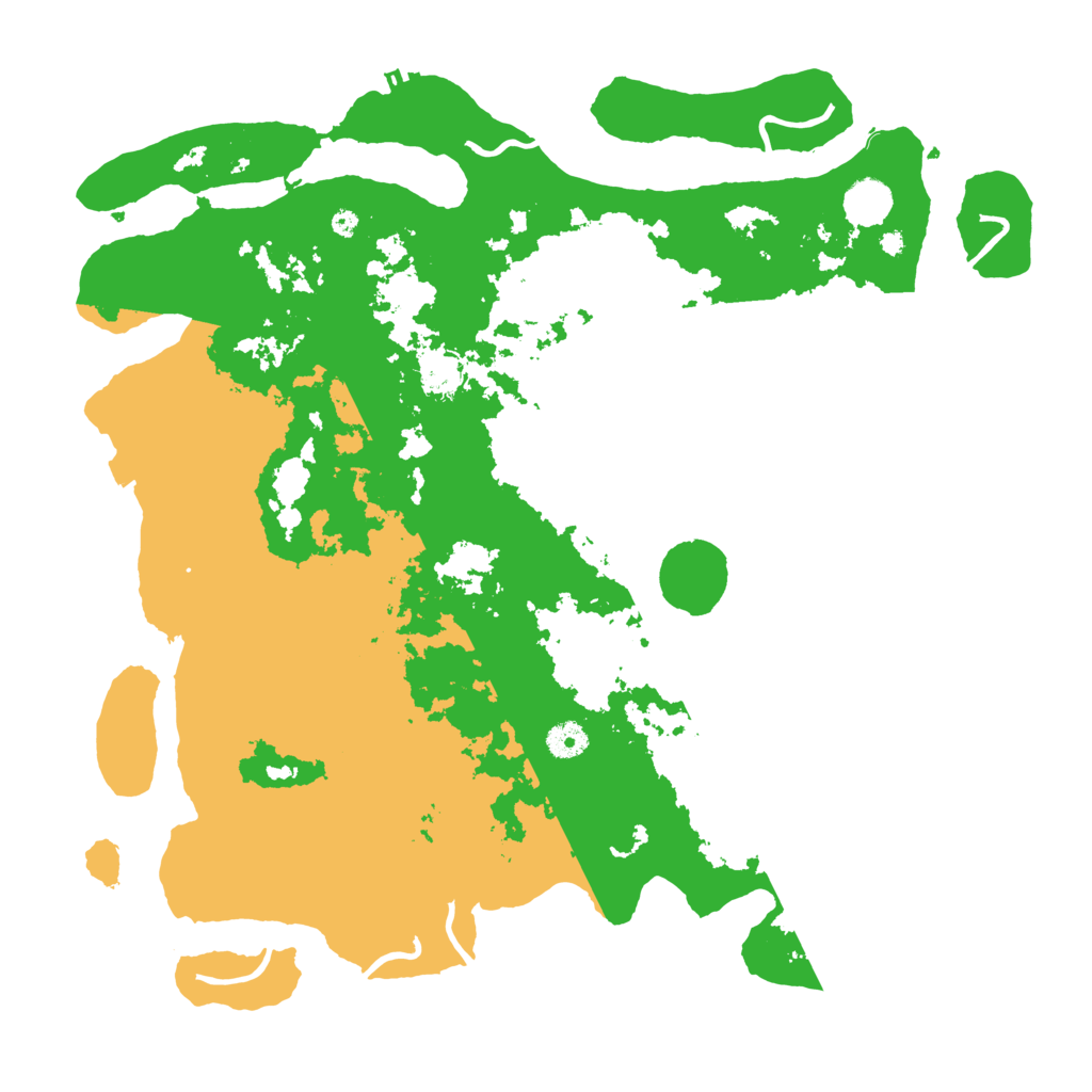 Biome Rust Map: Procedural Map, Size: 4250, Seed: 551468361