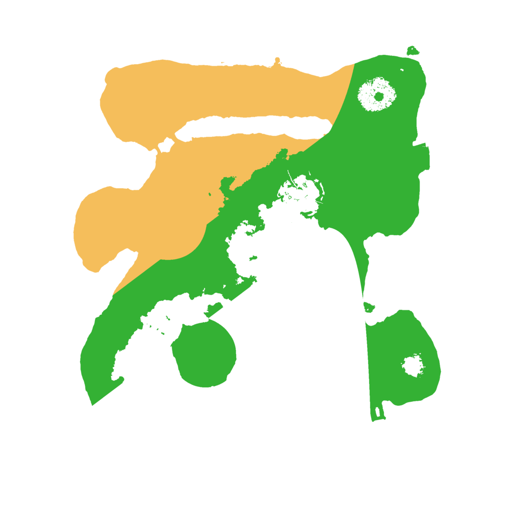 Biome Rust Map: Procedural Map, Size: 2200, Seed: 1711280786