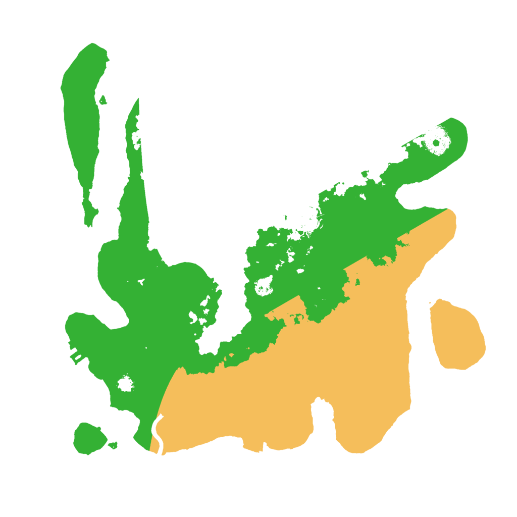 Biome Rust Map: Procedural Map, Size: 3000, Seed: 696196763