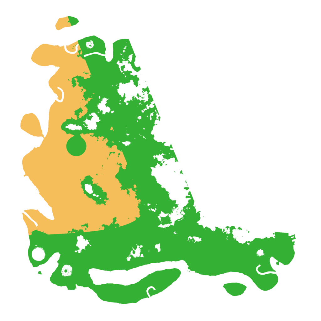 Biome Rust Map: Procedural Map, Size: 4250, Seed: 614563076