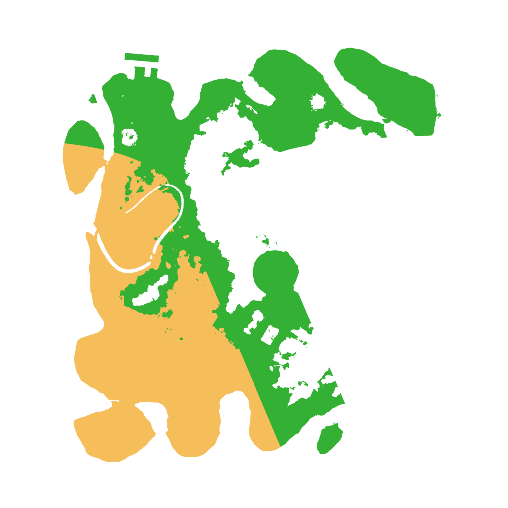 Biome Rust Map: Procedural Map, Size: 3000, Seed: 15097