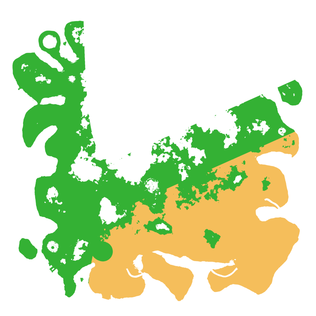 Biome Rust Map: Procedural Map, Size: 4250, Seed: 40001