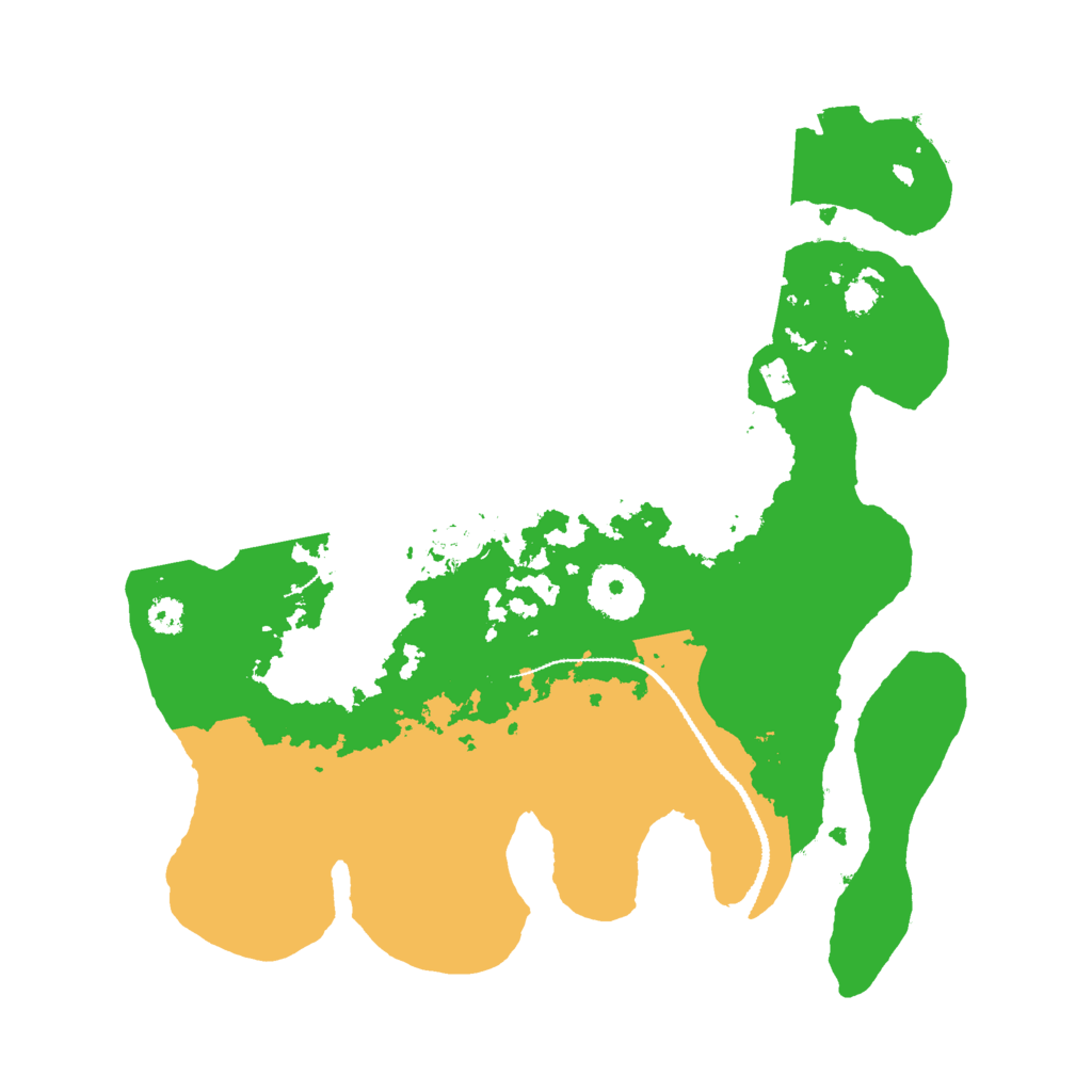 Biome Rust Map: Procedural Map, Size: 3000, Seed: 144101789