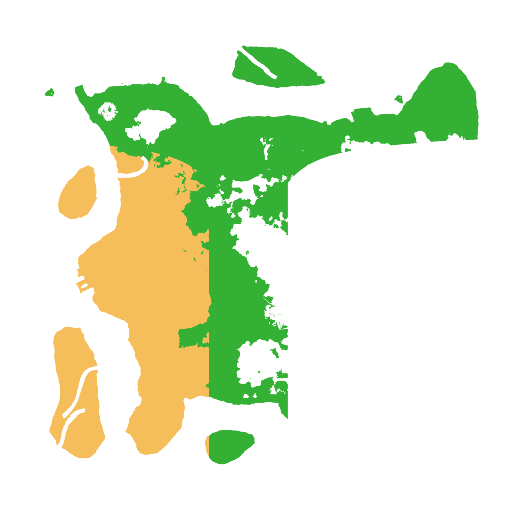 Biome Rust Map: Procedural Map, Size: 3000, Seed: 1560086126