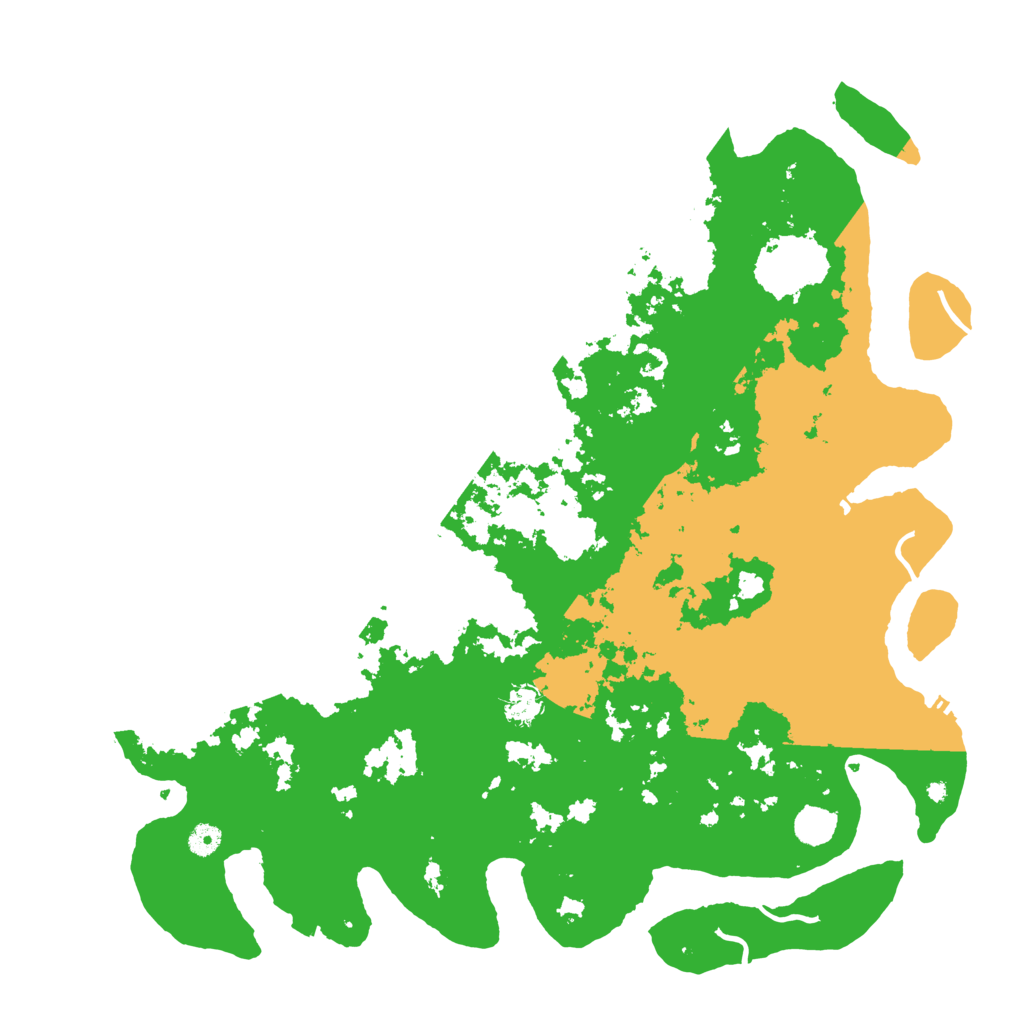 Biome Rust Map: Procedural Map, Size: 4800, Seed: 164446589