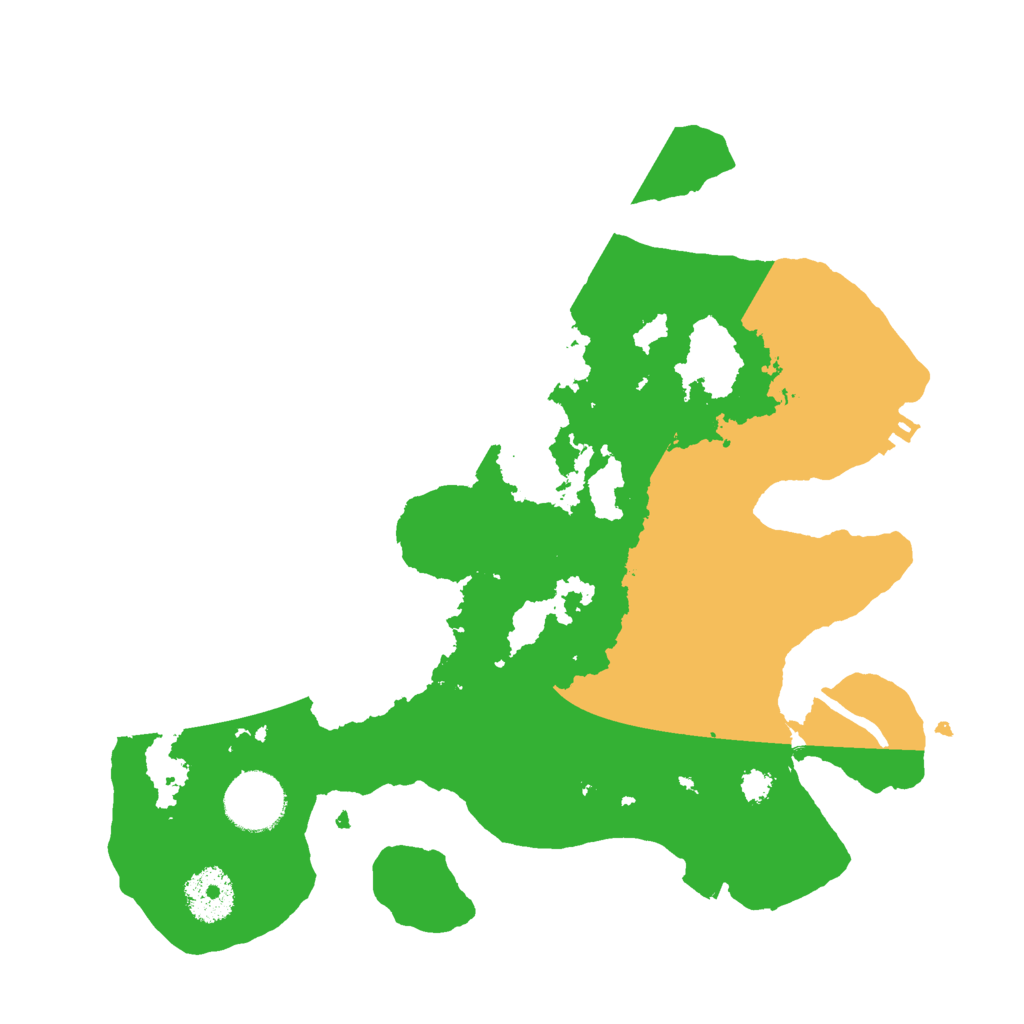 Biome Rust Map: Procedural Map, Size: 3000, Seed: 989